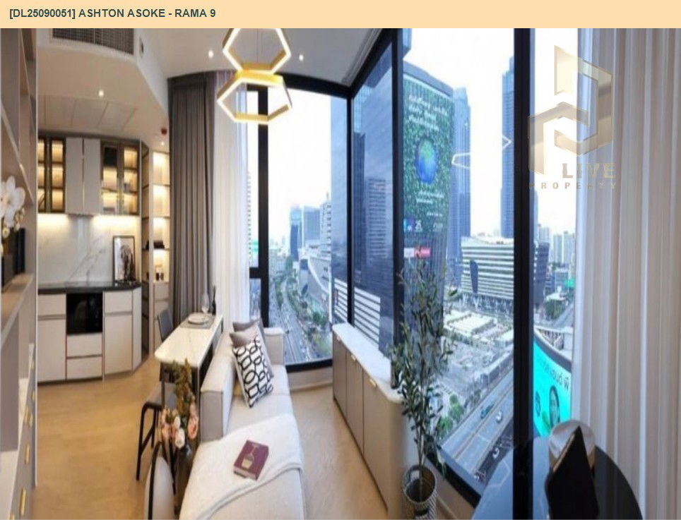 picture DL25090051 Condo for rent, Ashton Asoke - Rama 9 near MRT พระราม 9, ready to move in, call urgently 0656133286 LineID @655ebbvc - 11/20
