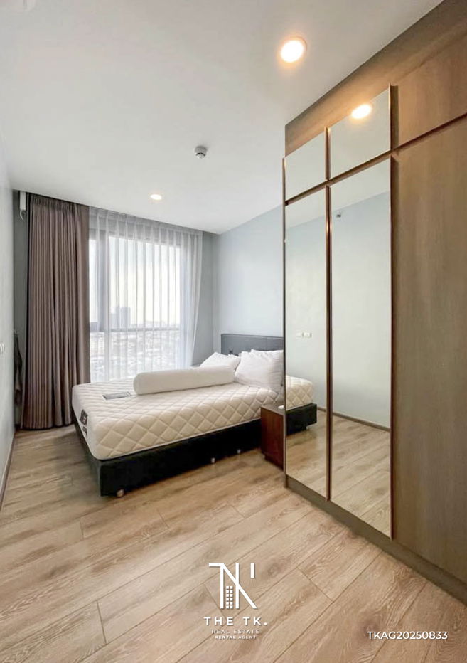 รูป [THE TK.] ให้เช่าคอนโด Knightsbridge Collage Sukhumvit 107 ขนาด 34 ตร.ม. 1 ห้องนอน 1 ห้องน้ำ ใกล้ BTS แบริ่ง | ติดต่อคุณทีเค Line ID @637ilhsj - รูปที่ 5/8