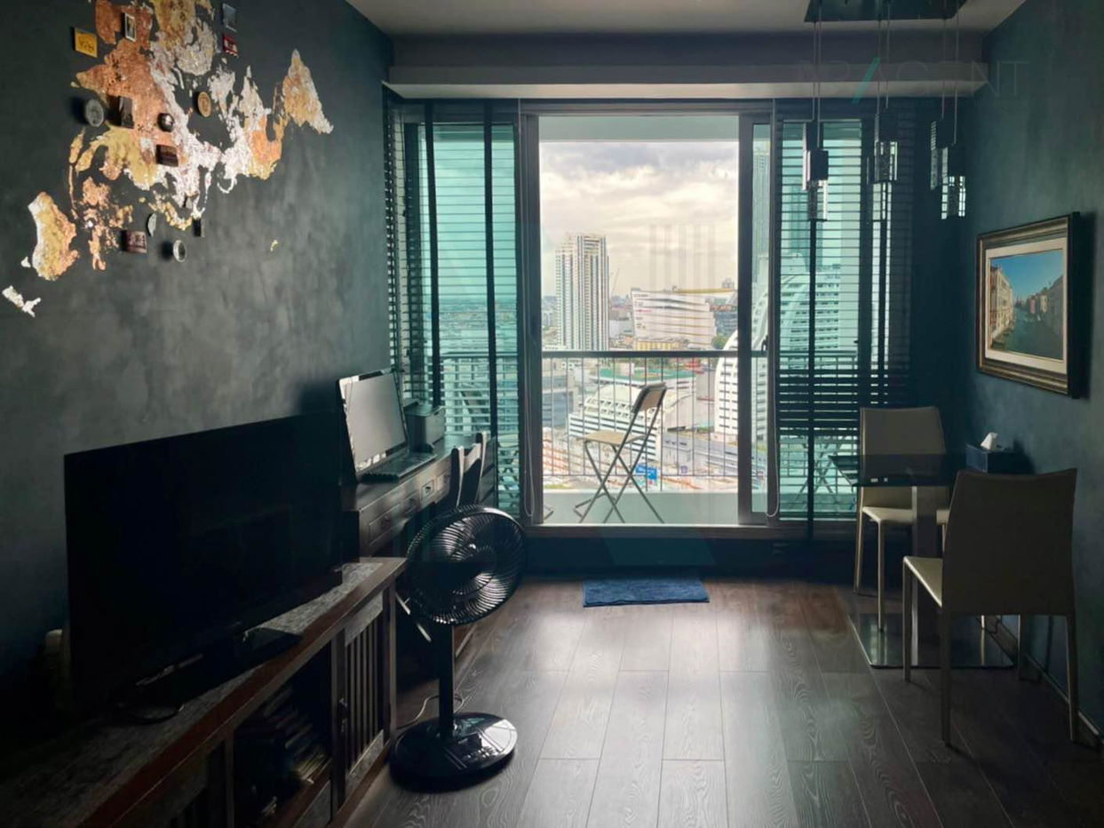 รูป 🚩 ขายคอนโด ริทึ่ม สาทร อาคาร 1 ชั้น 23 1 ห้องนอน ขนาด 38 ตรม ใกล้ สะพานตากสิน - รูปที่ 5/8