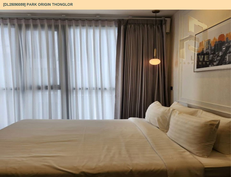 picture DL25090059 Condo for rent, PARK ORIGIN THONGLOR near BTS Thong Lo, ready to move in, call urgently 0656133286 LineID @534wlwof - 6/14