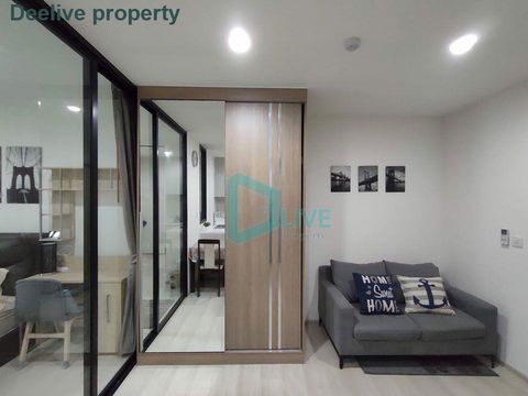 DL012487 Condo for rent, Life Asoke - Rama 9 near MRT พระราม 9, ready to move in, call urgently 0614453194 LineID @162cjixi