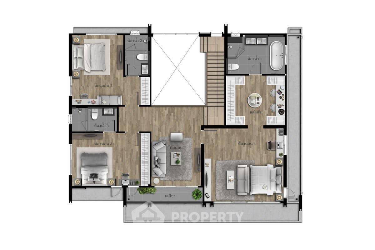 picture 4-BR House at Setthasiri Krungthep Kreetha in Hua Mak (ID 1865659) - 13/14