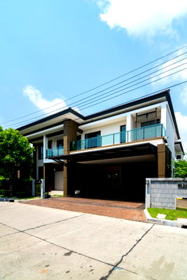 Houses for sale Bang Pu Industrial Estate : S483 [For Sale] The City Bangna Km.7 🚈 MRT Sri Dan 💰 Selling price 26 million baht