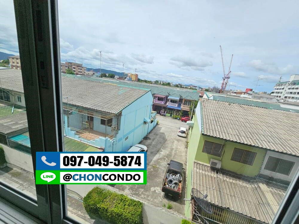 รูป Park siri ตึกA ชั้น4 บางแสน ชลบุรี ---------ห้องใหญ่ + แอร์2ตัว--------Tel 097-049-5874 (Line: @choncondo มี@ด้วย) - รูปที่ 14/14