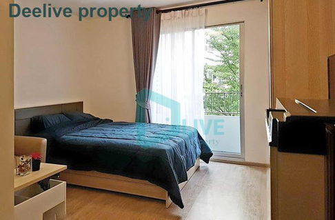 DL002705 Condo for rent, Elio Del Ray near BTS Punnawithi, ready to move in, call urgently 0656133286 LineID @655ebbvc