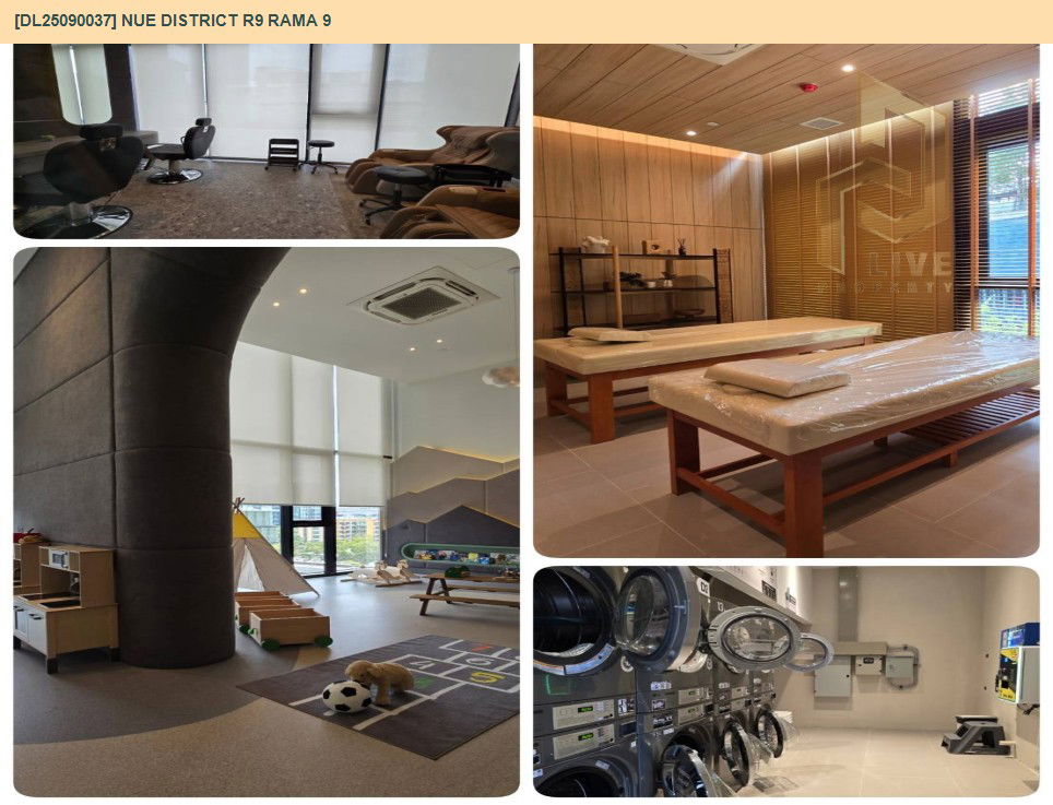 picture DL25090037 Condo for rent, Nue District R9 Rama 9 near -, ready to move in, call urgently 0656133286 LineID @655ebbvc - 13/18