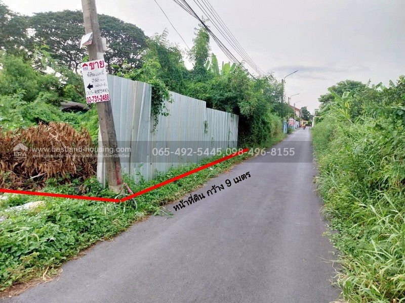 รูป ขาย ที่ดิน 386 ตรว. ซ.สายไหม6 หรือ ซ.พหลโยธิน54/1แยก8 ใกล้ถนนจันทรุเบกษา แยกคปอ. โรงเรียนฤทธิยะวรรณาลัย - รูปที่ 1/18