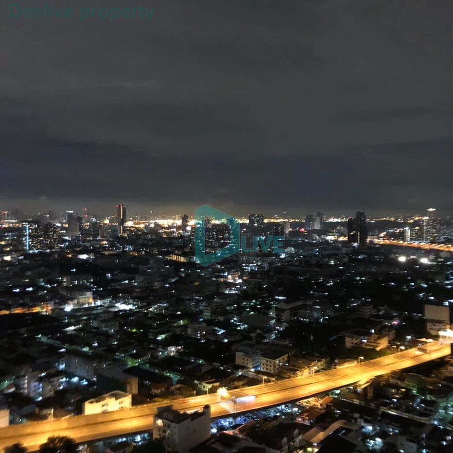 รูป DL012393 ให้เช่าคอนโด เดอะคีย์ สาทร - เจริญราษฎร์ (The Key Sathorn - Charoenrat) ใกล้ BTS สุรศักดิ์ พร้อมเข้าอยู่ โทรด่วน 0638692663 LineID @655ebbvc - รูปที่ 8/8