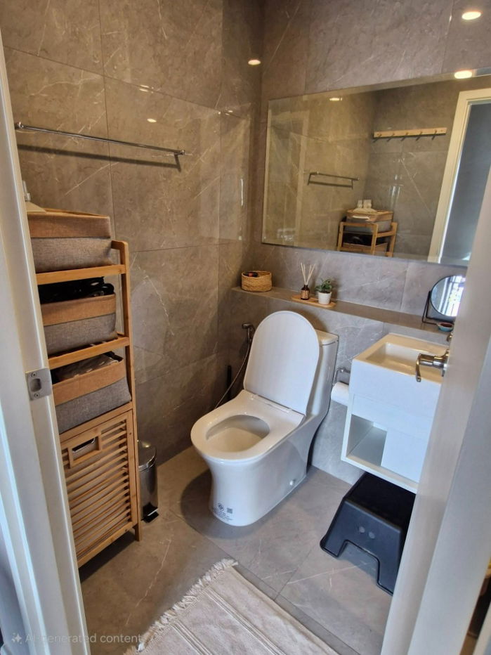 picture 🟢Condo For Rent 🟢Blue Sukhumvit 89 Zone BTS Bangchak Full Furniture 1 bedroom 1 bathroom HOT!! - 5/8
