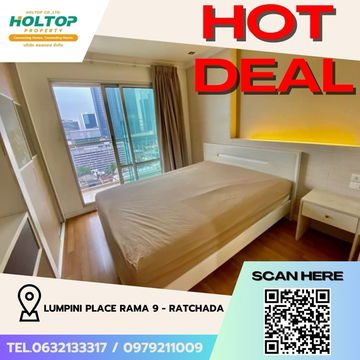 #Z2299💥040968🔥Condo for rent: Lumpini Place Rama 9 - Ratchada
