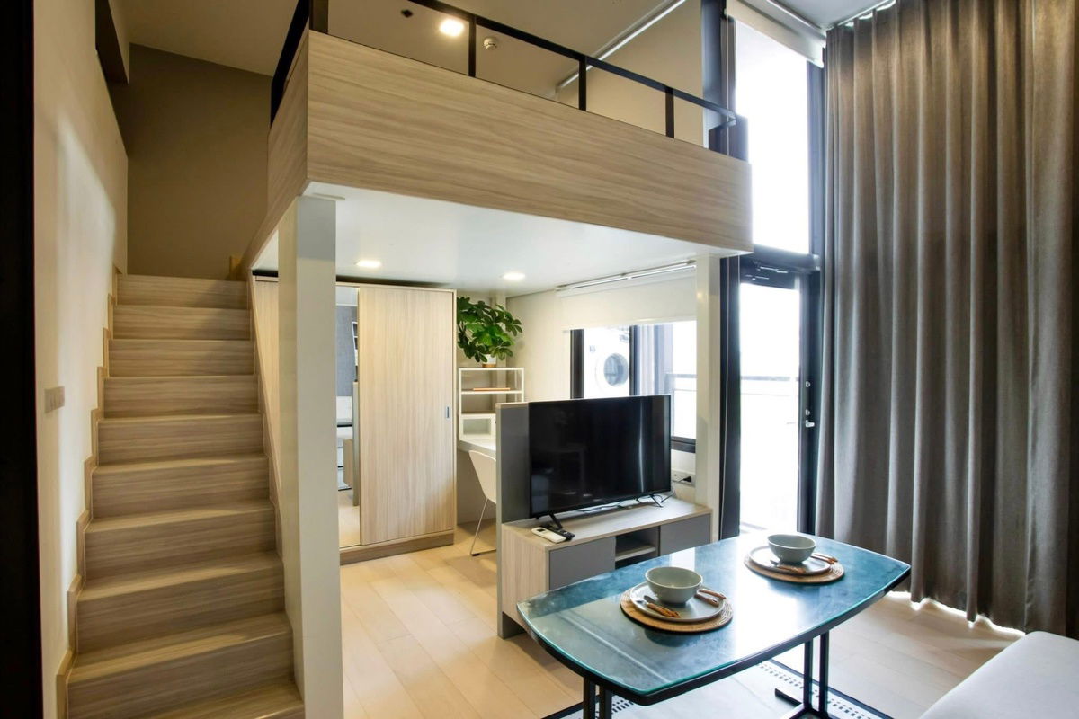 รูป ✅‼️ ปล่อยเช่า Chewathai Residence Asoke  1 ห้องนอน 1 ห้องน้ำ  เฟอร์ครบ พร้อมอยู่✨ - รูปที่ 12/13