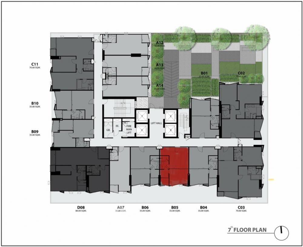 picture 1-BR Condo at Rhythm Ekkamai near BTS Ekkamai (ID 1441644) - 7/7