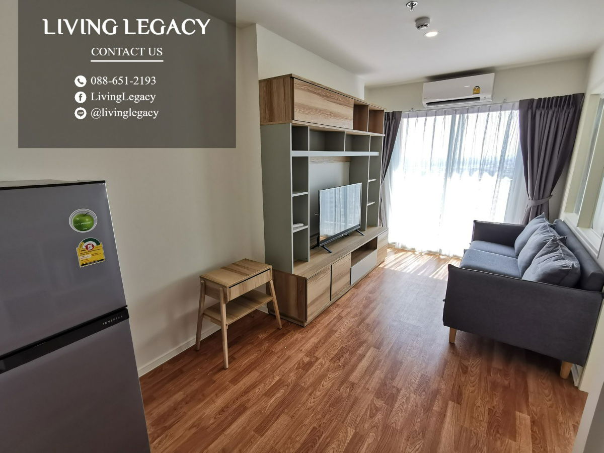 picture LW58KFZY Condo For Rent Lumpini Ville Phatanakan - Srinakarin 28.5 Sq.M. Floor 30 line id : @livinglegacy - 3/10