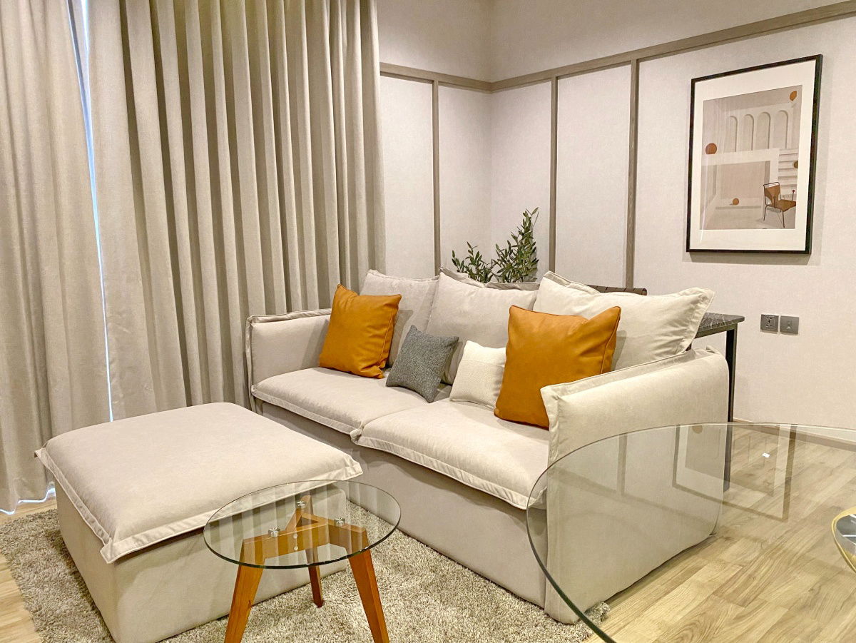 picture For Rent 1 BR, The Line Jatujak, Park & Pool view, fully-furnished, ready to move-in  - 1/5