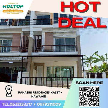 #Z2298💥040968🔥ให้เช่าบ้าน Panasiri Residences Kaset - Nawamin 