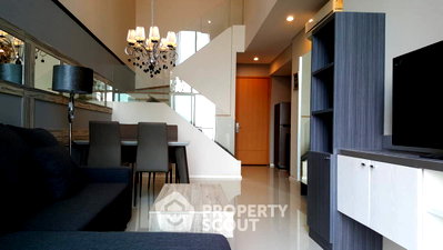 คอนโดให้เช่า : คอนโด 2-ห้องนอน ที่ วิลล่า อโศก ใกล้ MRT เพชรบุรี (ID 513557)