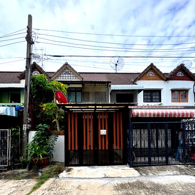 ทาวน์โฮม ปากเกร็ด นนทบุรี : ทาวน์เฮาส์ 2 ชั้น พัฒนสุข ใกล้ MRT ปากเกร็ด–ศรีรัช บิวท์อินครบ เข้าอยู่ได้เลย