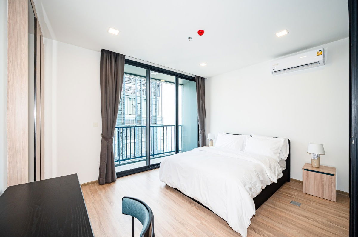 picture Vacant and ready to move in 📛📛 The room is spacious and very clean. 🏠🌎 Project: XT Phayathai, near the BTS Phayathai. - 3/8