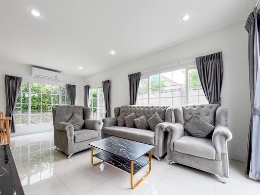 รูป [ให้เช่า] หมู่บ้าน โกลเด้น นีโอ สาทร / 3 ห้องนอน 3 ห้องน้ำ / 42 ตรว. 165 ตรม. **55,000** บ้านแฝดหลังมุม เพียง 15 นาทีจากสาทร - รูปที่ 2/15
