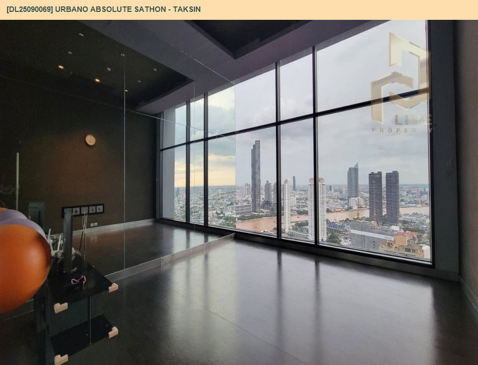 picture DL25090069 Condo for rent, Urbano Absolute Sathon - Taksin near BTS Krung Thon Buri, ready to move in, call urgently 0656133286 LineID @534wlwof - 22/23
