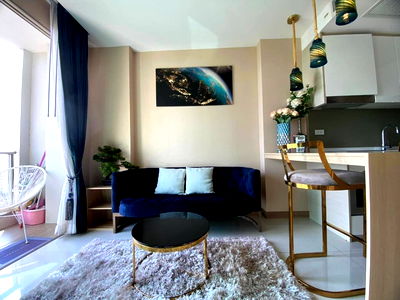 คอนโดให้เช่า : The Riviera Jomtien Condo for Rent | 25,000 Baht / Month  1 Bedroom, 1 Bathroom  14th Floor, Sea View  Usable Area: 35 sq.m.