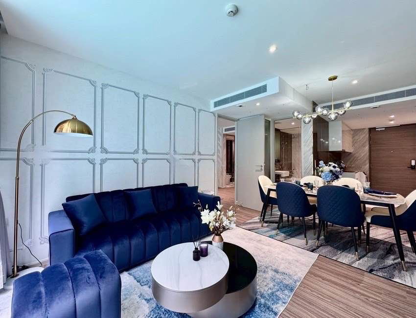 picture ⚡Rare Unit ⚡Condo for sale, Fynn Asoke, Sukhumvit 10, 3 bedrooms, Pool Access, can access the-SW002929 pool directly from the room, feel resort style - 7/36