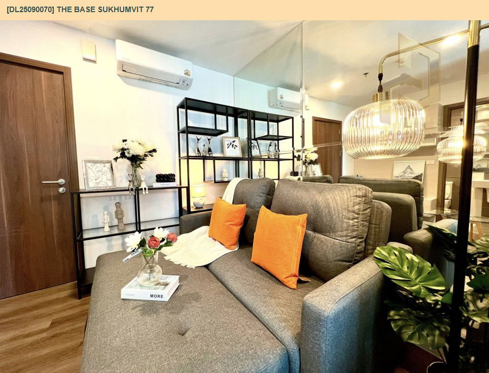 รูป DL25090070 ให้เช่าคอนโด เดอะ เบส สุขุมวิท 77 (The Base Sukhumvit 77) ใกล้ BTS อ่อนนุช พร้อมเข้าอยู่ โทรด่วน 0638692663 LineID @534wlwof - รูปที่ 20/22