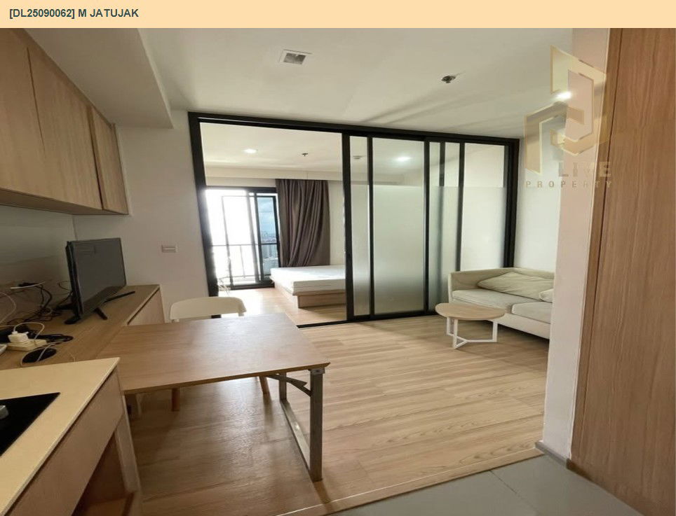picture DL25090062 Condo for rent, M Jatujak near BTS Chatuchak park, ready to move in, call urgently 0656133286 LineID @534wlwof - 4/10