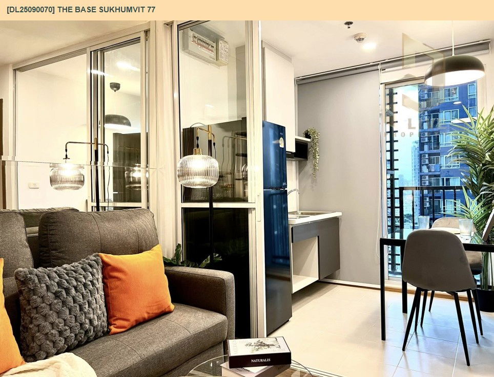 picture DL25090070 Condominium for sale, The Base Sukhumvit 77 (THE BASE SUKHUMVIT 77), ready to move in, call 0638692663 LineID@655ebbvc - 11/21