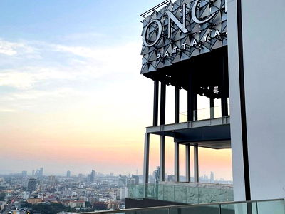 Condos for rent Pattaya Sai 3 Road : For Rent: Once Pattaya – North Pattaya Studio | 28 sq.m. | Floor 6 Rent: 22,000 THB/month (6-month) | 20,000 THB/month (1-year)