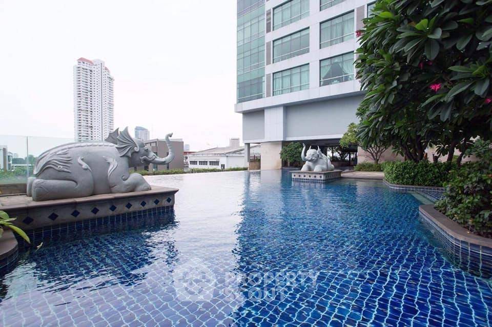 รูป คอนโด 1-ห้องนอน ที่ บ้าน สาทร เจ้าพระยา คอนโดมิเนียม ใกล้ BTS กรุงธนบุรี (ID 515902) - รูปที่ 8/11