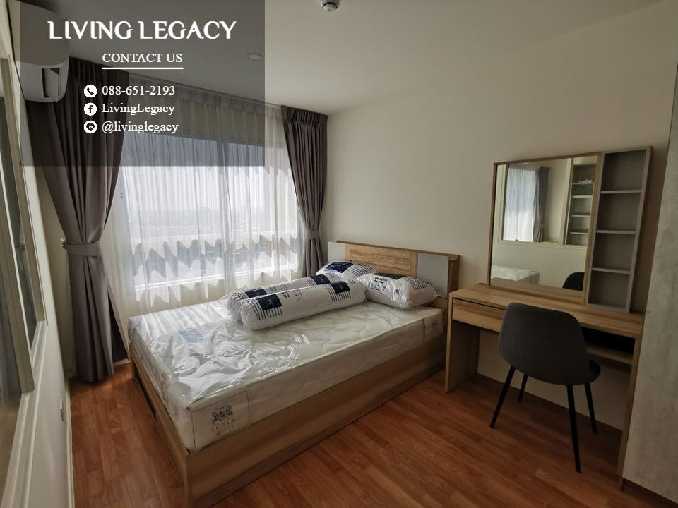 picture LW58KFZY Condo For Rent Lumpini Ville Phatanakan - Srinakarin 28.5 Sq.M. Floor 30 line id : @livinglegacy - 1/10