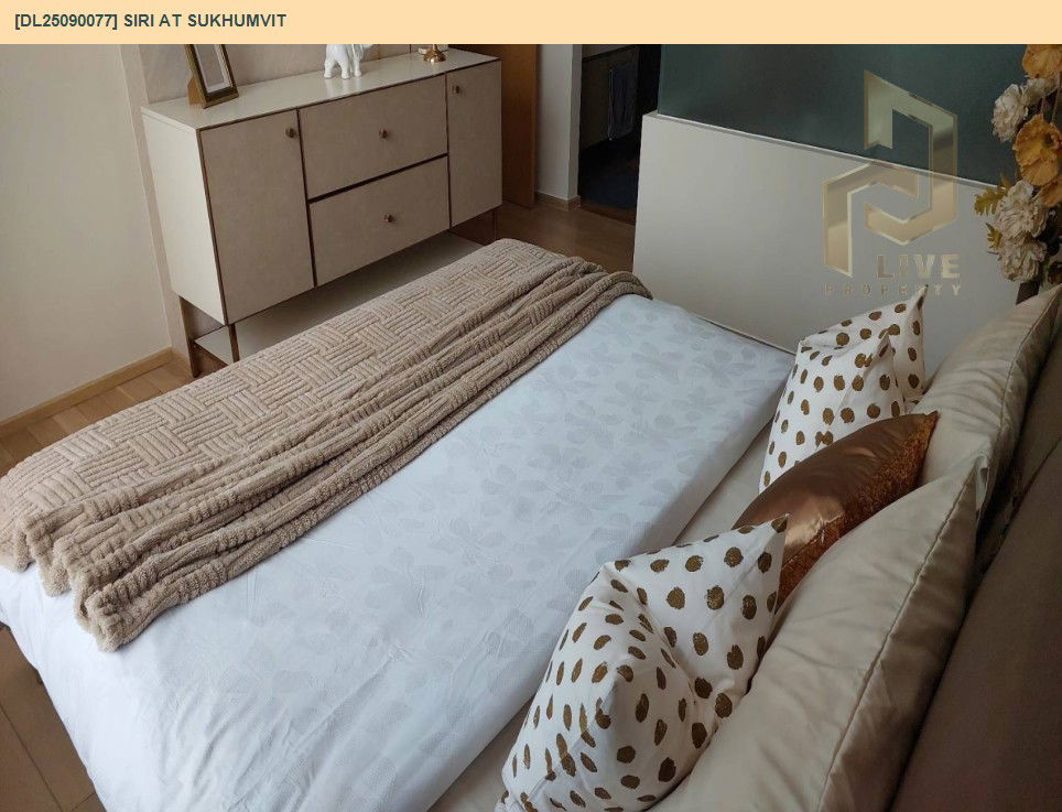 picture DL25090077 Condo for rent, Siri at Sukhumvit near BTS Thong Lo, ready to move in, call urgently 0656133286 LineID @534wlwof - 6/17