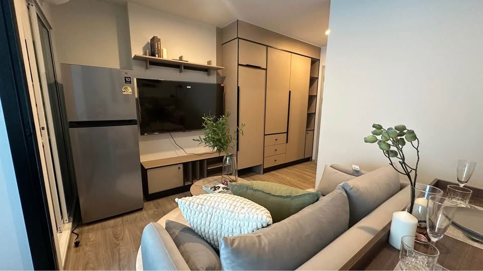 รูป SK01565 ให้เช่า Regent Home Bangna 1 ห้องนอน 1 ห้องน้ำ ห้องตกแต่งสวยมาก *350 ม.BTS บางนา - รูปที่ 3/11