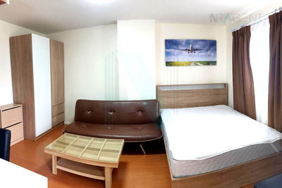 Condos for rent Lat Krabang : 🎉 For Rent Condo LUMPINI CONDOTOWN ROMKLAO-SUVARNABHUMI Building B2, Floor 3,Studio, Room size 22.00 sqm