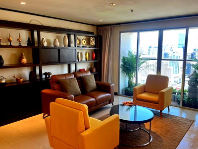 คอนโดให้เช่า : ✨ For Rent: Sukhumvit Suite Condo – Luxury 1-Bedroom in Nana with Stunning City View ✨ 📍 Prime Location | Nana (BTS 500m / MRT 800m)
