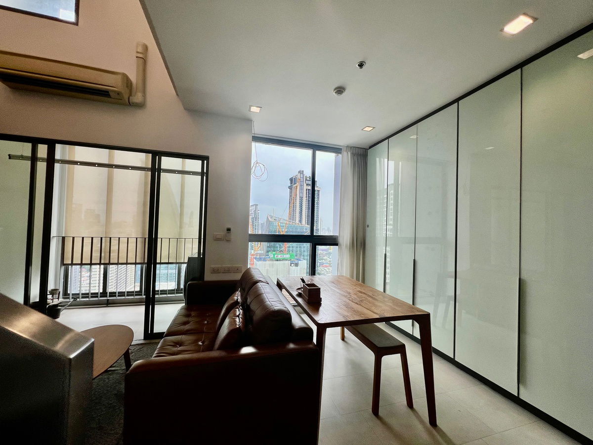 picture 🌆 For Rent: Ideo Q Phayathai | High-Floor Duplex with Stunning City View Fully Furnished | Great Location - 9/21