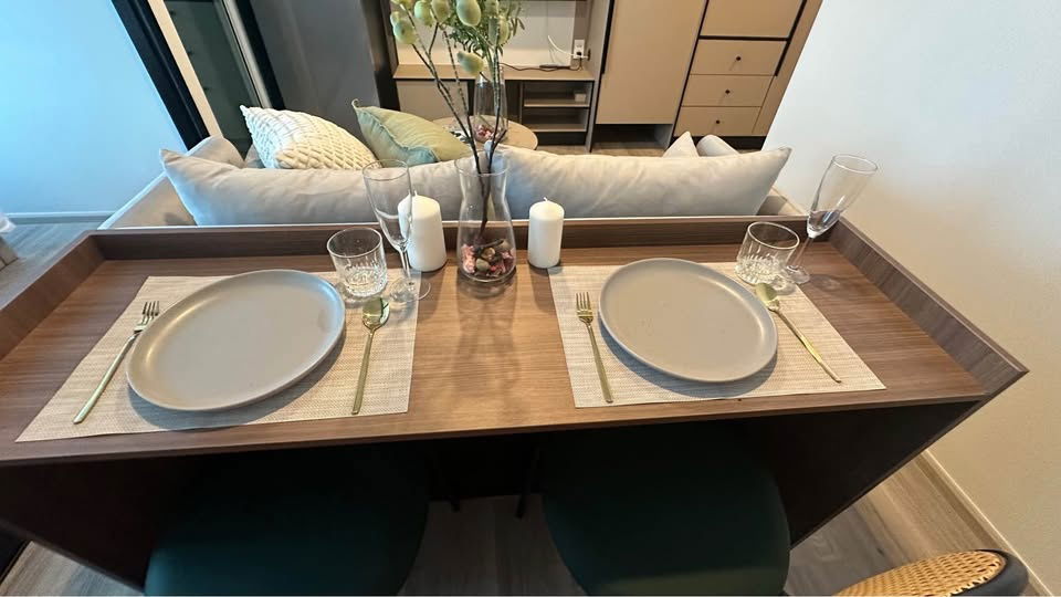 รูป SK01565 ให้เช่า Regent Home Bangna 1 ห้องนอน 1 ห้องน้ำ ห้องตกแต่งสวยมาก *350 ม.BTS บางนา - รูปที่ 5/11