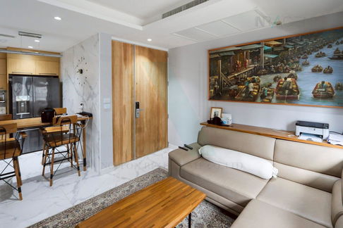 For Rent Condo BAAN THANON SARASIN Building 1, Floor 7,2 bed room, Room size 93 sqm
