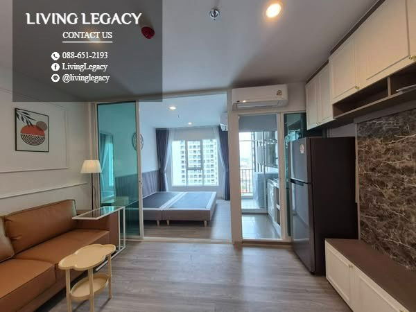 รูป T1U32L ให้เช่าคอนโด Regent Home Bangna 28 ตร.ม. ชั้น 24 ตึก A line id : @livinglegacy - รูปที่ 6/6