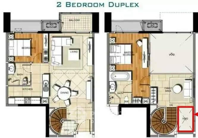 picture 2-BR Condo at The Empire Place near BTS Saint Louis (ID 1441255) - 14/16