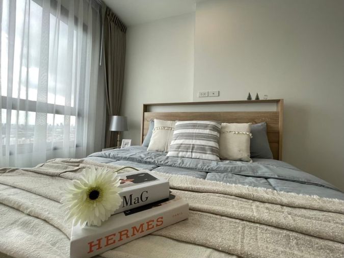 Y016🔥ด่วน🔥 Rich Park @Triple Station พระราม9 ห้องว่างพร้อมเข้าอยู่ ติดรถไฟฟ้า3สาย สายสีแดง,สายสีเหลือง,APLหัวหมาก เฟอร์ครบ ห้องสวย