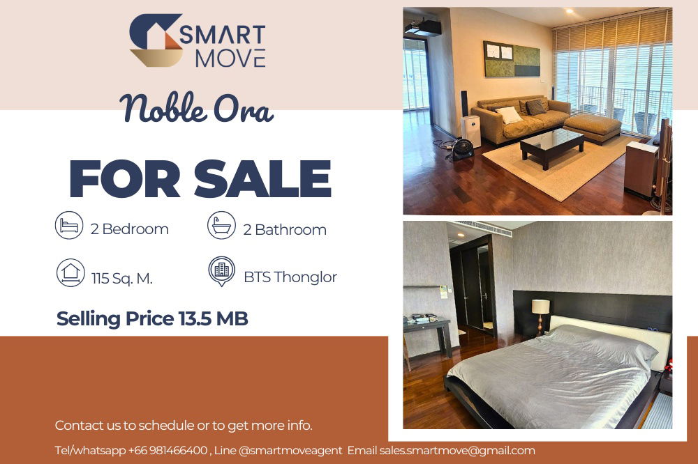 picture 🔥 For Sale !! City view / Pool view, high floor 13++,🔥 Code C20250800087..........Noble Ora, 2 bedroom, 2 bathroom, furnished, Special Deal!!📣📣 - 1/13