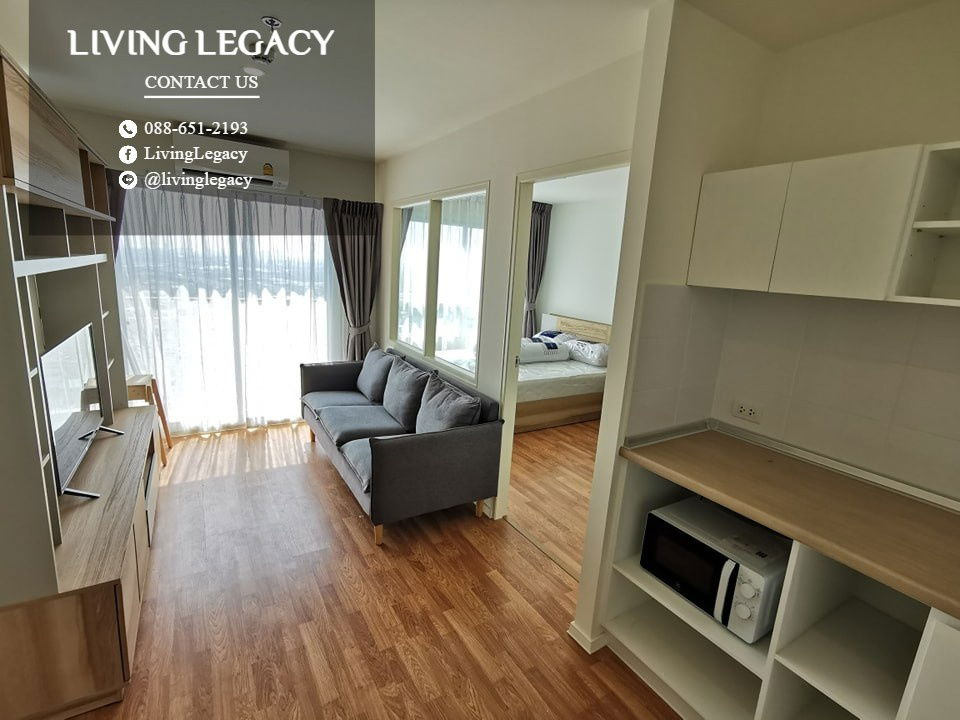 picture LW58KFZY Condo For Rent Lumpini Ville Phatanakan - Srinakarin 28.5 Sq.M. Floor 30 line id : @livinglegacy - 7/10
