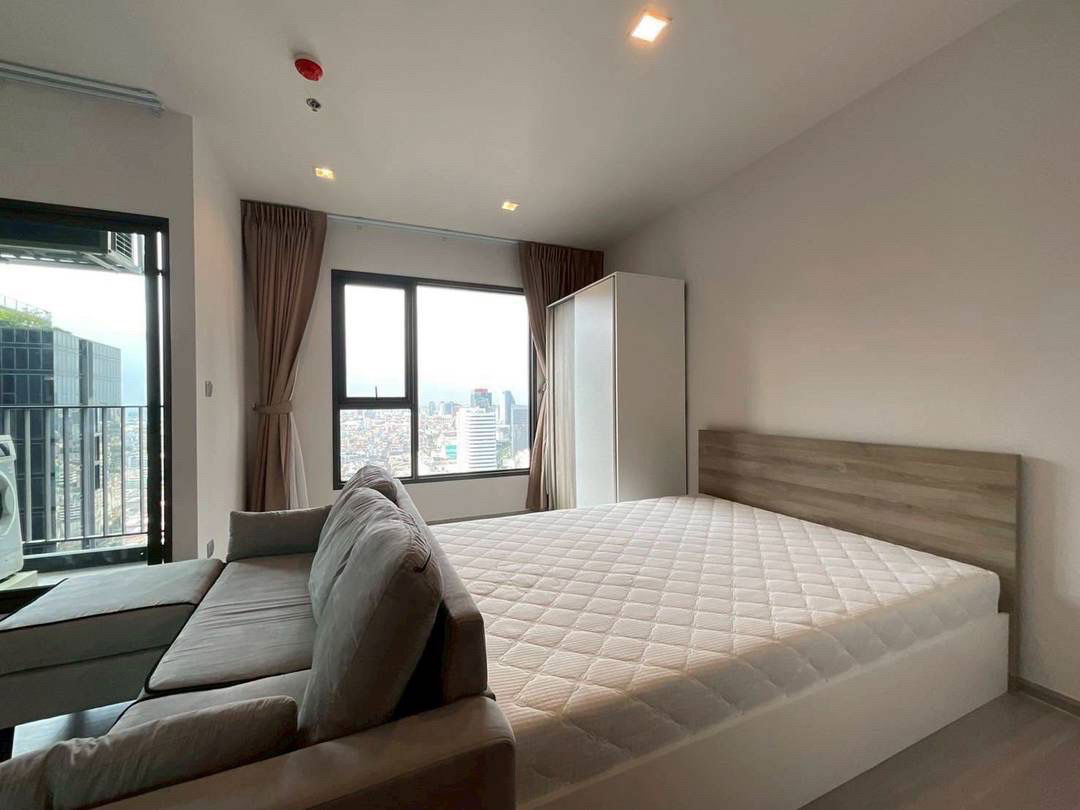 picture 🔥P1142 Urgent!!️ Condo for rent Life Asoke Rama9, near SWU. Beautiful room, fully furnished, with Anu, super discount price. - 2/9