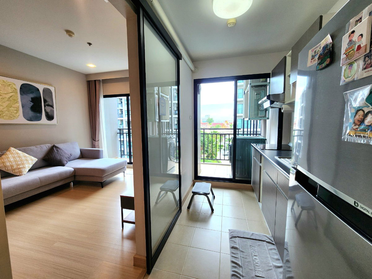 picture Reduced price** Sale / For rent Supalai City Resort Rama 8 **Real room, real picture** 2 bedrooms, 75 square meters, pool view SNS027 - 22/86