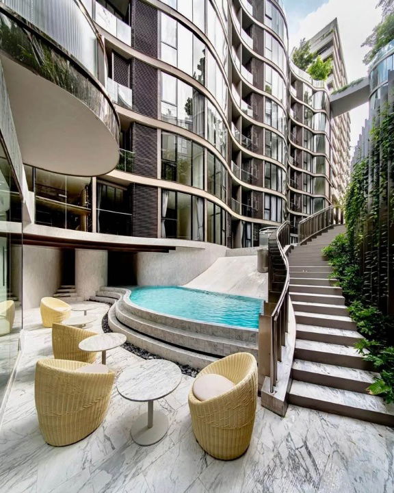 picture ⚡Rare Unit ⚡ Condo for sale, Fynn Asoke Sukhumvit 10, 3 bedrooms, Pool Access, can access the pool directly from the room - SW002929  - 15/36