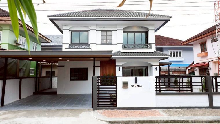 S2931 ขายบ้านเดี่ยว 2 ชั้น หมู่บ้านฟลอร่าวิลล์ สุวินทวงศ์ ตกแต่งใหม่พร้อมอยู่