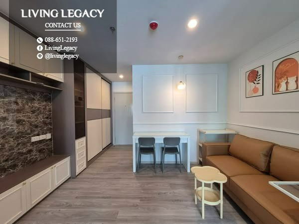 รูป T1U32L ให้เช่าคอนโด Regent Home Bangna 28 ตร.ม. ชั้น 24 ตึก A line id : @livinglegacy - รูปที่ 4/6