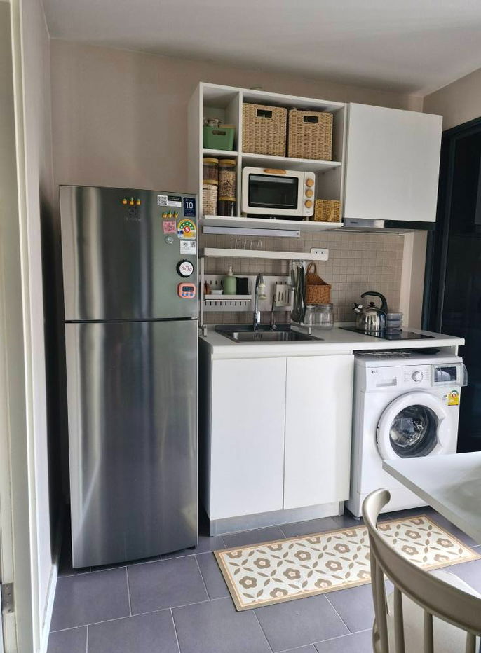 picture 🟢Condo For Rent 🟢Blue Sukhumvit 89 Zone BTS Bangchak Full Furniture 1 bedroom 1 bathroom HOT!! - 4/8